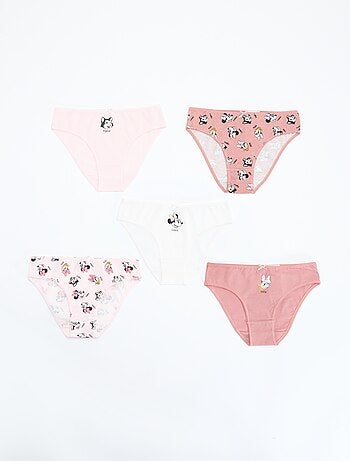 Pack de 5 braguitas 'Disney'