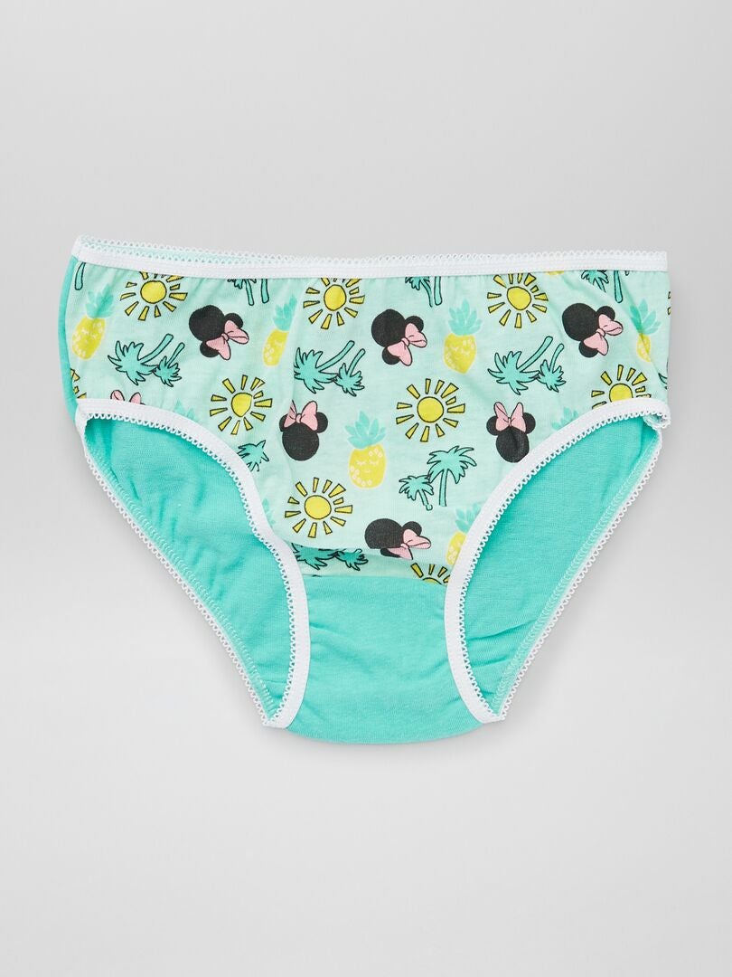 Pack de 5 braguitas 'Minnie' multicolor - Kiabi