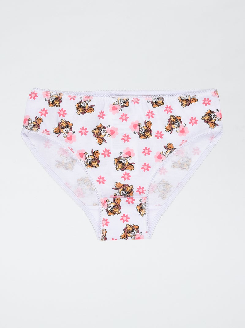 pack de 5 braguitas 'Patrulla Canina' Rosa - Kiabi