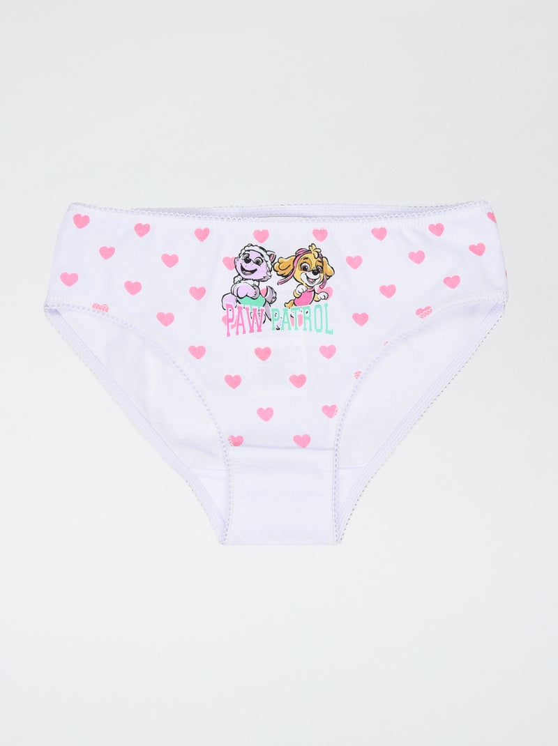 pack de 5 braguitas 'Patrulla Canina' Rosa - Kiabi