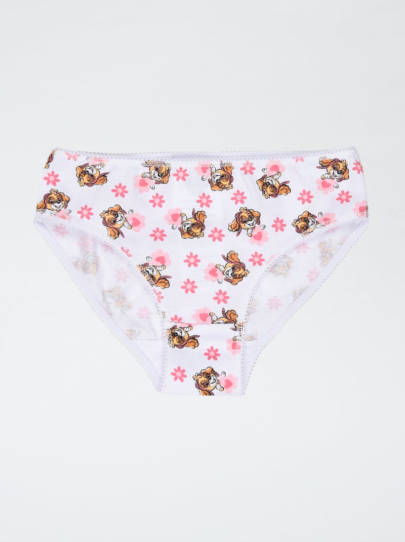 pack de 5 braguitas 'Patrulla Canina' Rosa - Kiabi