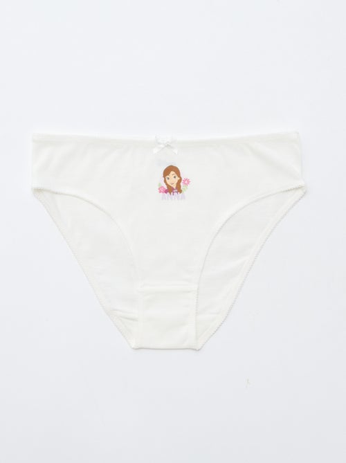 Pack de 5 braguitas 'Reina de las Nieves' - Kiabi