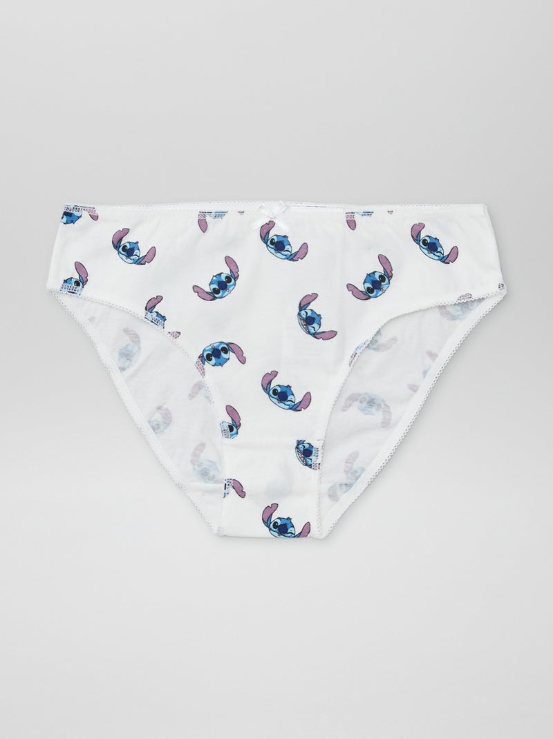 Pack de 5 braguitas 'Stitch' de 'Disney' - AZUL - Kiabi