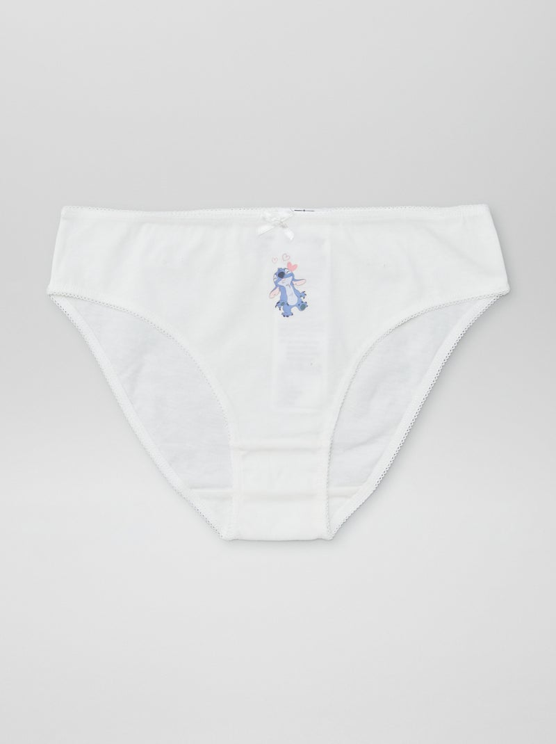 Pack de 5 braguitas 'Stitch' de 'Disney' - AZUL - Kiabi