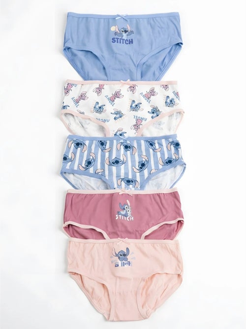 Pack de 5 braguitas stitch disney - Kiabi