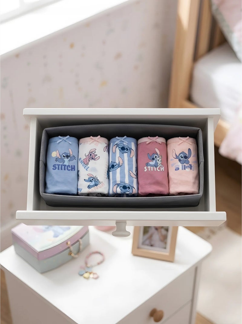 Pack de 5 braguitas stitch disney Multicolor - Kiabi