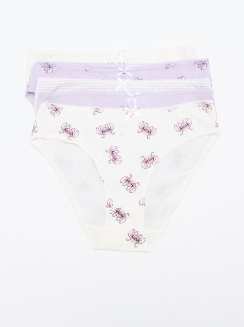 Pack de 5 braguitas 'Stitch' - Kiabi