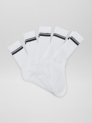 Pack de 5 calcetines altos