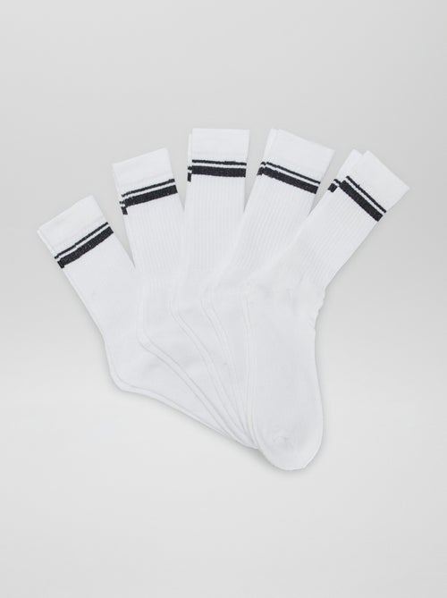 Pack de 5 calcetines altos - Kiabi