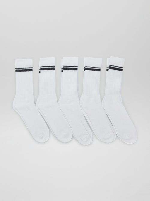 Pack de 5 calcetines altos - Kiabi