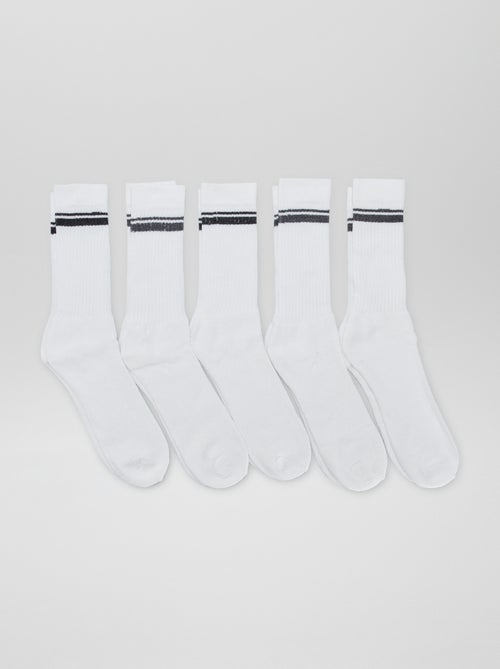 Pack de 5 calcetines altos - Kiabi