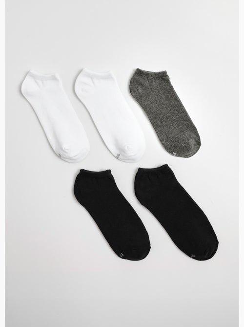 Pack de 5 calcetines, colores surtidos - AFIBEL - Kiabi
