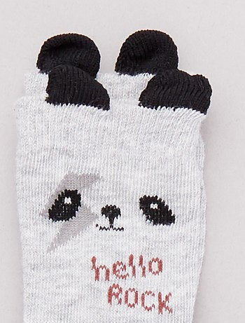 Pack de 5 calcetines de fantasía - Kiabi