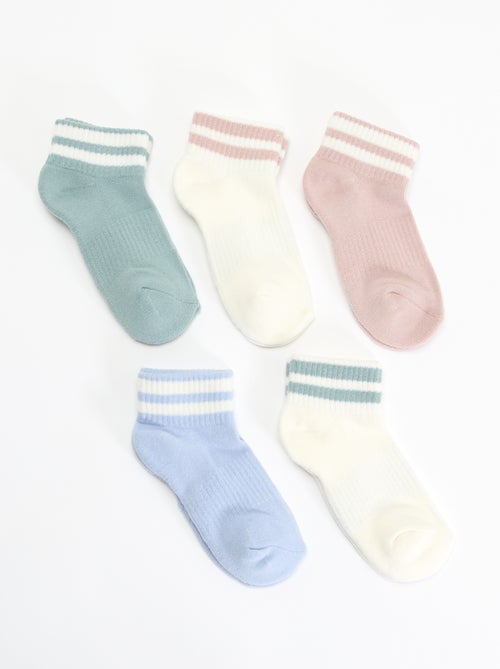 Pack de 5 calcetines deportivos - Kiabi