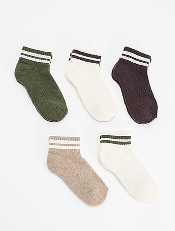 Pack de 5 calcetines deportivos