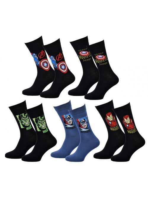 Pack de 5 calcetines hombre LICENCE - Kiabi