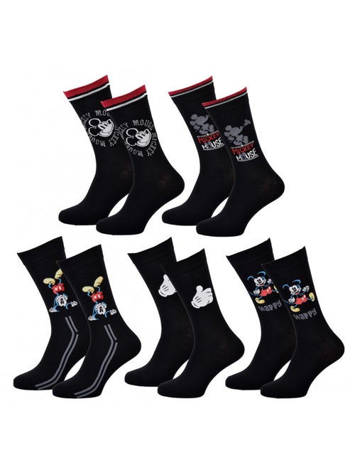 Pack de 5 calcetines hombre LICENCE - Kiabi