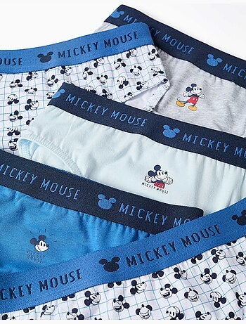 Pack de 5 calzoncillos de algodón con estampados de mickey