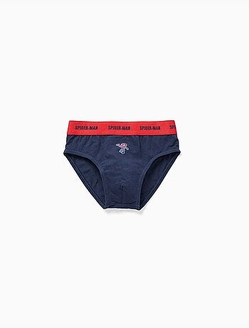 Pack de 5 calzoncillos de algodón con estampados de spider-man