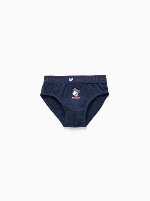 Pack de 5 calzoncillos de algodón con Mickey - Kiabi