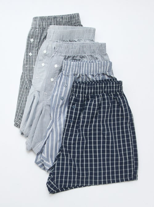 Pack de 5 calzoncillos de algodón - Kiabi