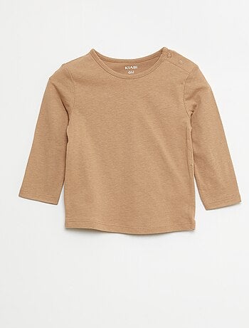 Pack de 5 camisetas lisas de manga larga