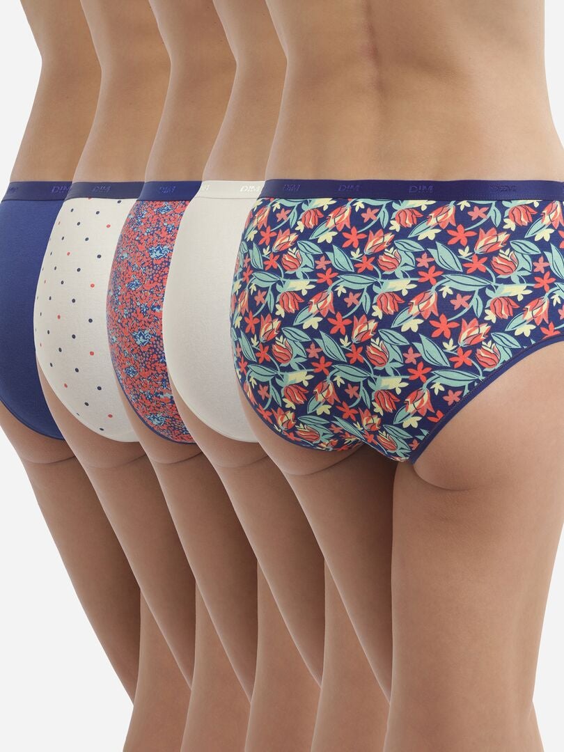 Pack de 5 culottes 'DIM pockets' AZUL - Kiabi