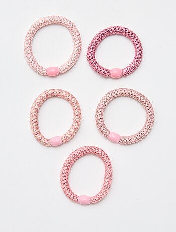 Pack de 5 gomas elásticas de colores
