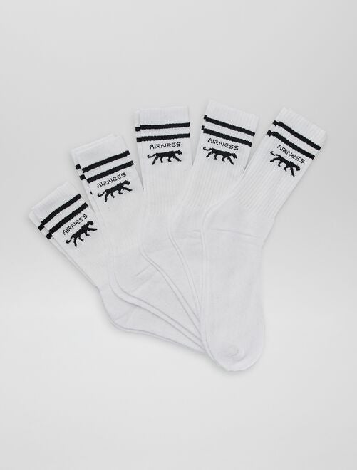 Pack de 5 pares de calcetines 'Airness' - Kiabi
