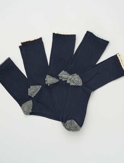 Pack de 5 pares de calcetines - Kiabi