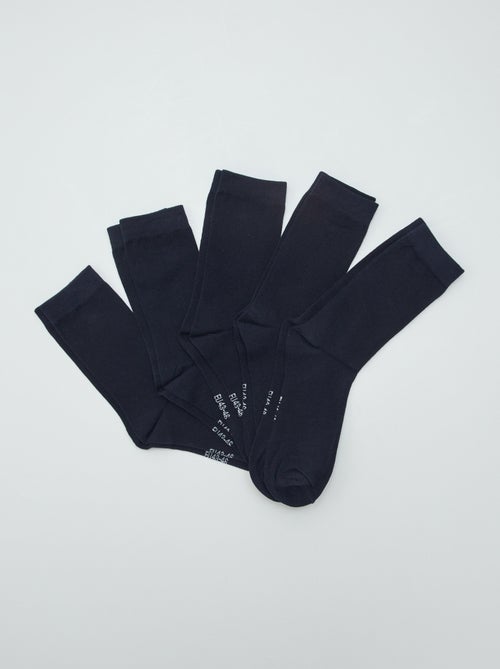 Pack de 5 pares de calcetines - Kiabi