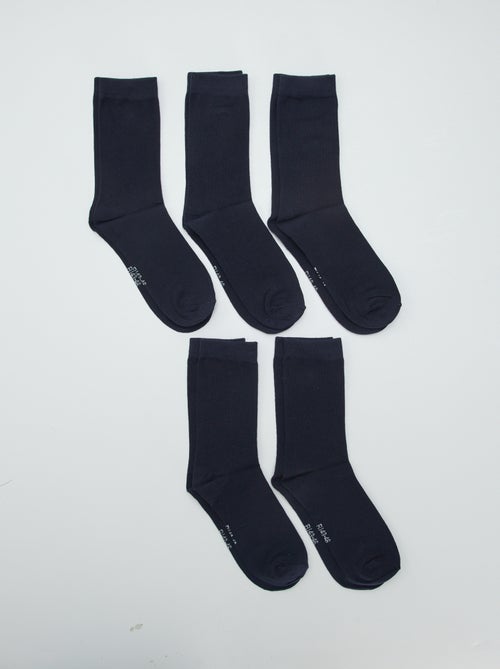 Pack de 5 pares de calcetines - Kiabi