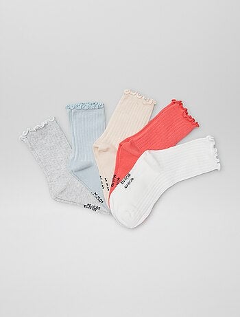 Pack de 5 pares de calcetines
