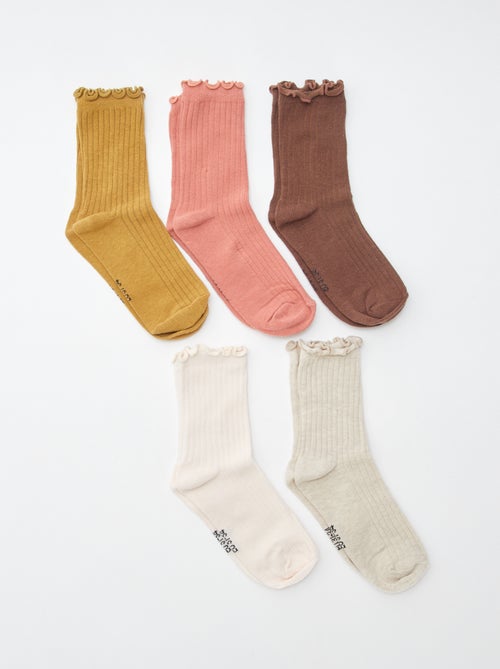 Pack de 5 pares de calcetines - Kiabi