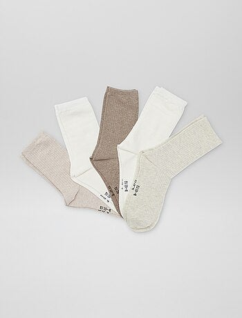 Pack de 5 pares de calcetines