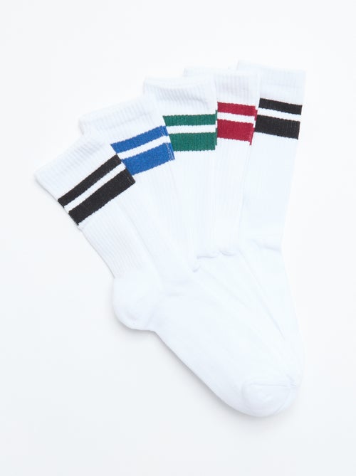 Pack de 5 pares de calcetines - Kiabi Pack de 5 pares de calcetines - Kiabi