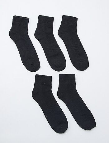 Pack de 5 pares de calcetines deportivos tobilleros