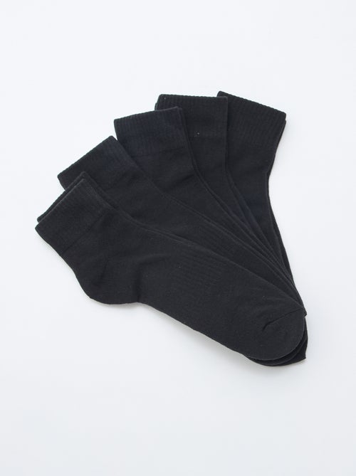 Pack de 5 pares de calcetines deportivos tobilleros - Kiabi