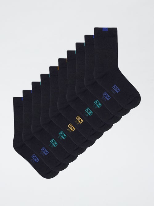 Pack de 5 pares de calcetines \'Dim\' - Kiabi Pack de 5 pares de calcetines \'Dim\' - Kiabi