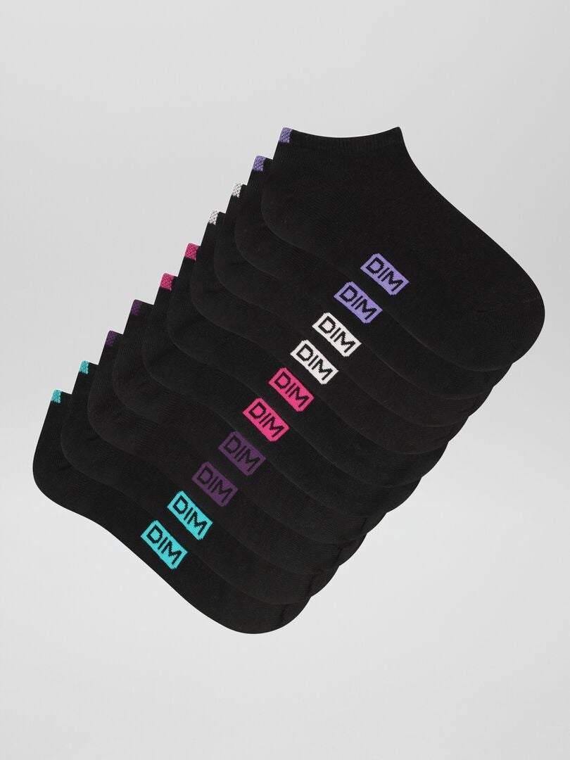 Pack de 5 pares de calcetines 'DIM' negro - Kiabi