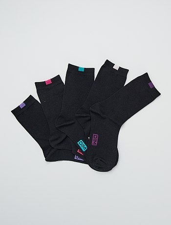 Pack de 5 pares de calcetines 'DIM' - Kiabi