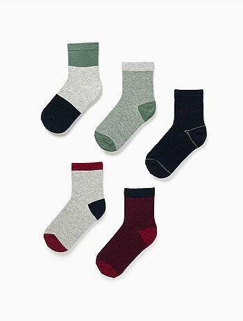 Pack de 5 pares de calcetines fantasía