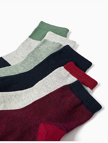Pack de 5 pares de calcetines fantasía