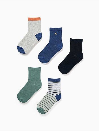 Pack de 5 pares de calcetines fantasía