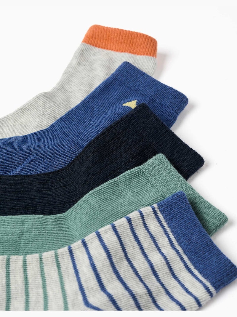 Pack de 5 pares de calcetines fantasía Multicolor - Kiabi
