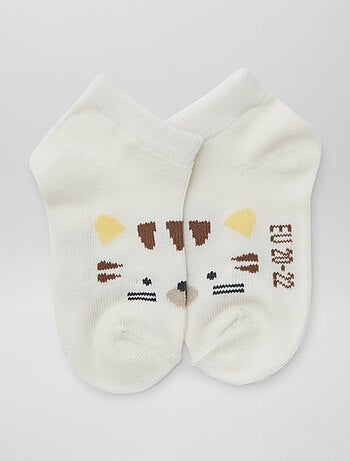 Pack de 5 pares de calcetines invisibles