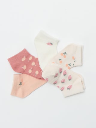 Pack de 5 pares de calcetines invisibles