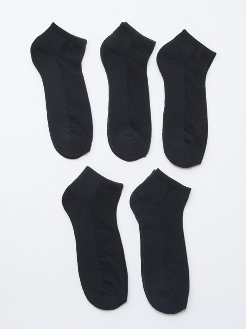 Pack de 5 pares de calcetines invisibles - Kiabi