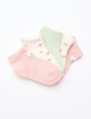 Pack de 5 pares de calcetines invisibles