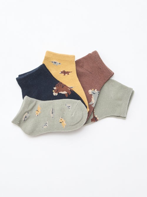 Pack de 5 pares de calcetines invisibles - Kiabi